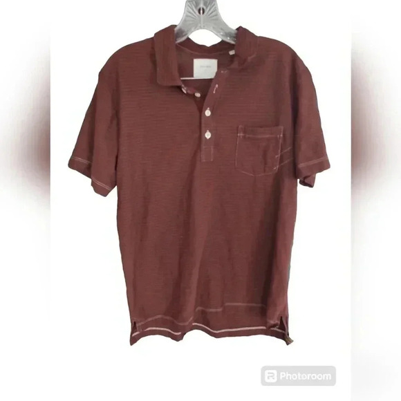 Billy Reid Pensacola Striped Polo - Picture 1 of 2